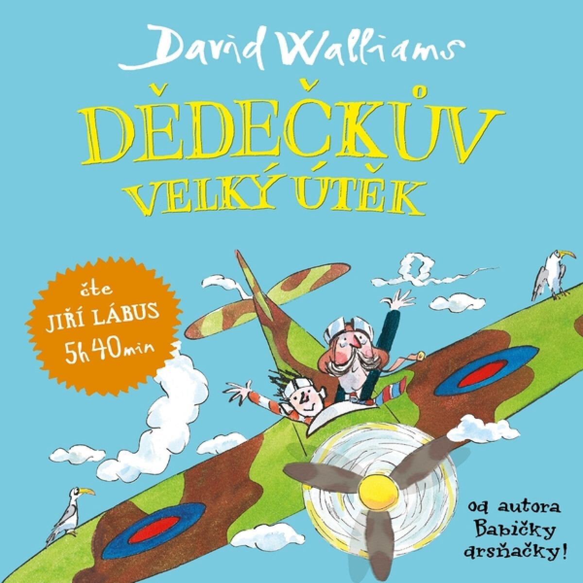 Levně Dědečkův velký útěk - David Walliams - audiokniha