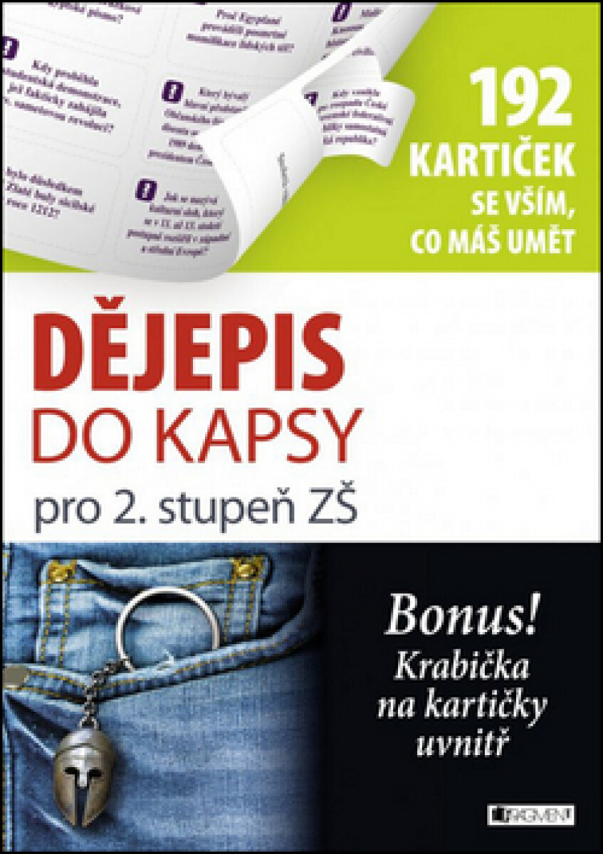 Kniha Dějepis do kapsy pro 2. stupeň ZŠ