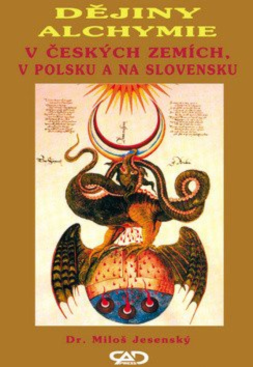 Kniha Dějiny alchymie v Českých zemích, v Polsku a na Slovensku