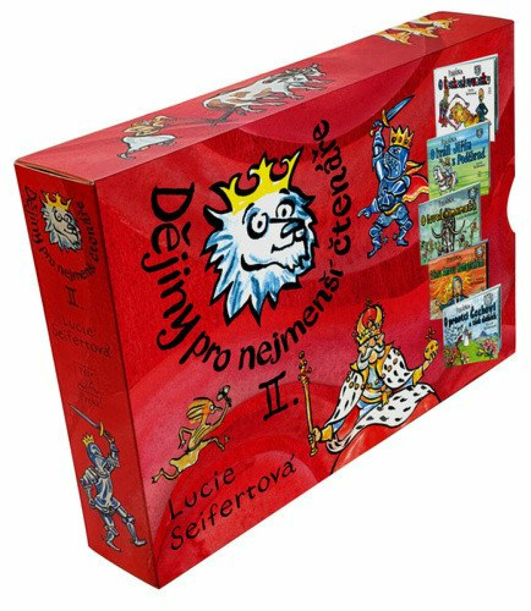 Kniha Dějiny pro nejmenší II. (Dárkový box)