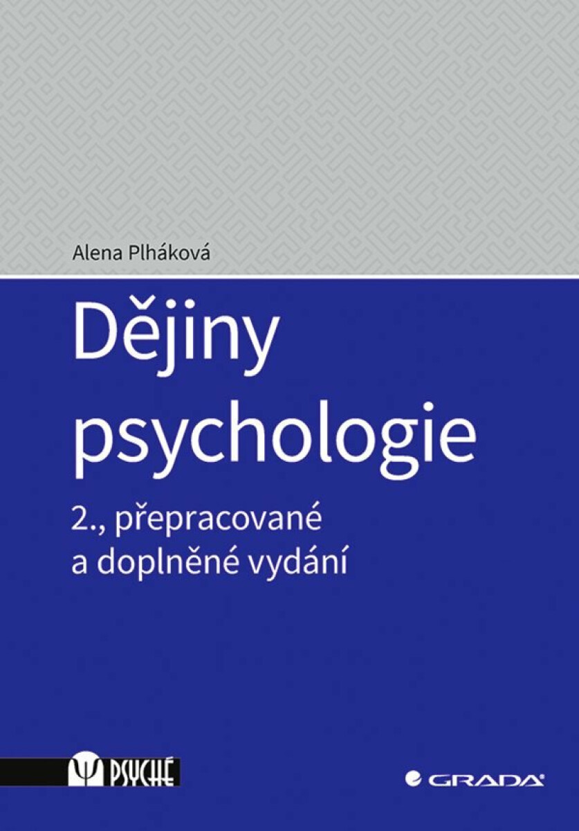 Kniha Dějiny psychologie