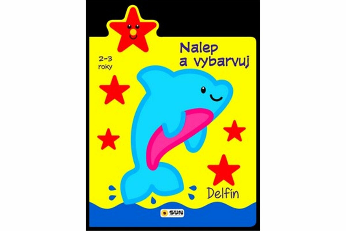 Kniha Nalep a vybarvuj