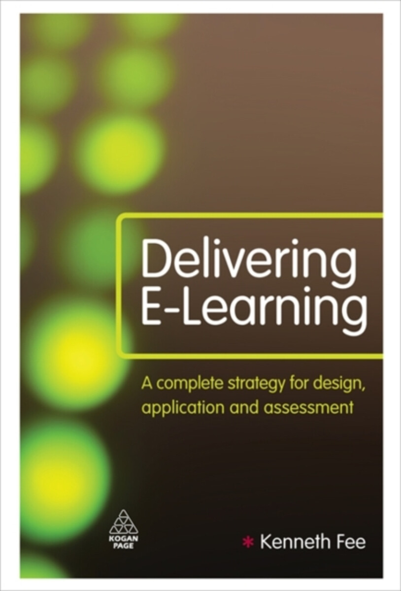 Kniha Delivering E-Learning