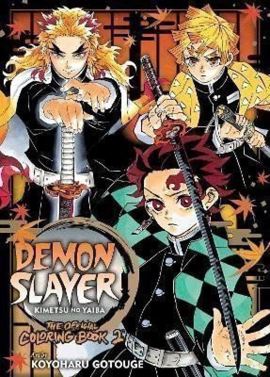 Kniha Demon Slayer: The Official Coloring Book 2