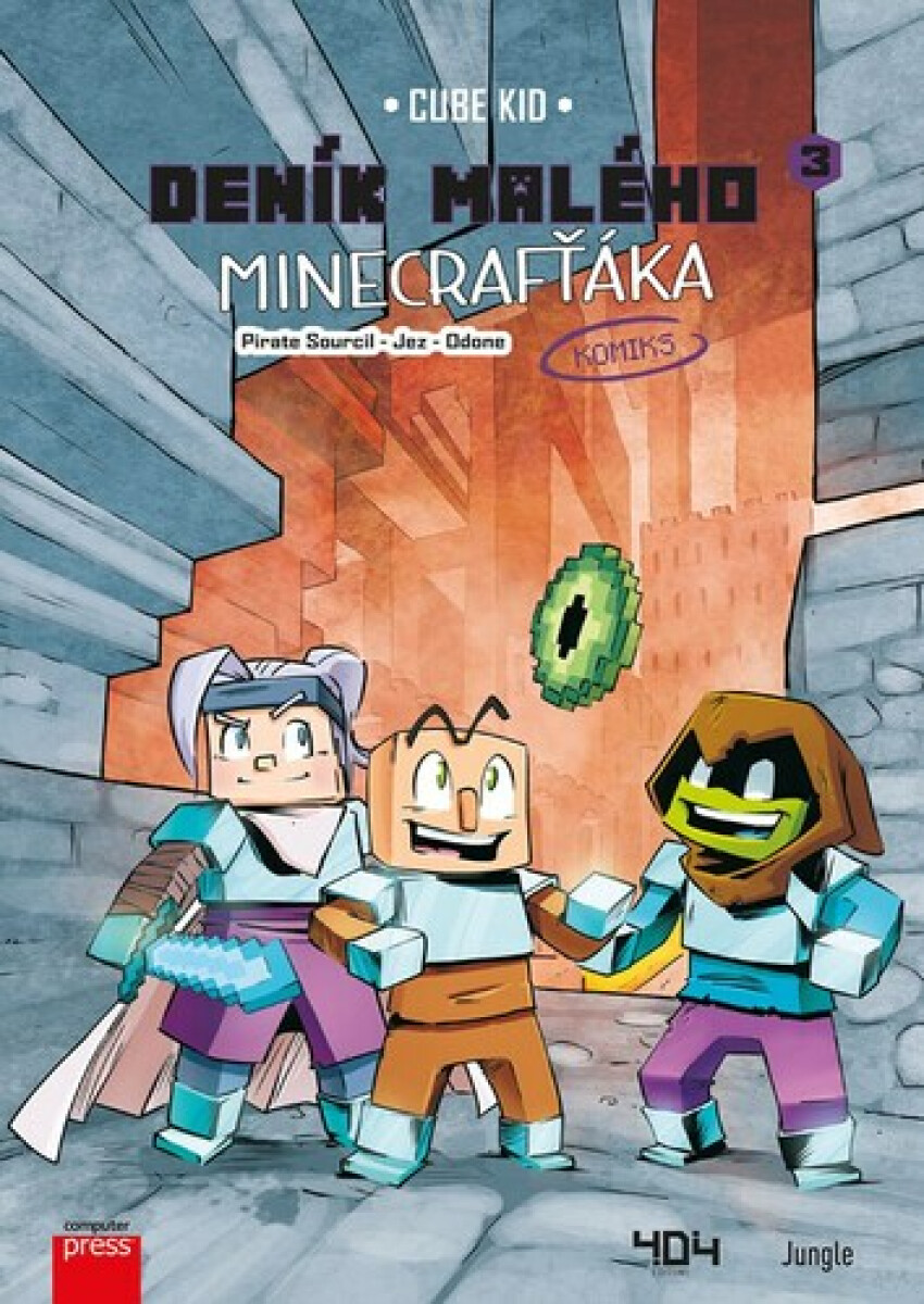 Kniha Deník malého Minecrafťáka Komiks 3