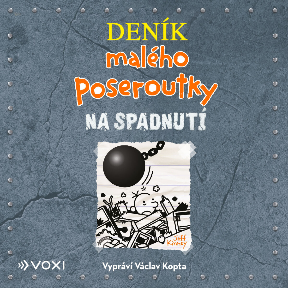 Levně Deník malého poseroutky 14 - Na spadnutí - Jeff Kinney - audiokniha