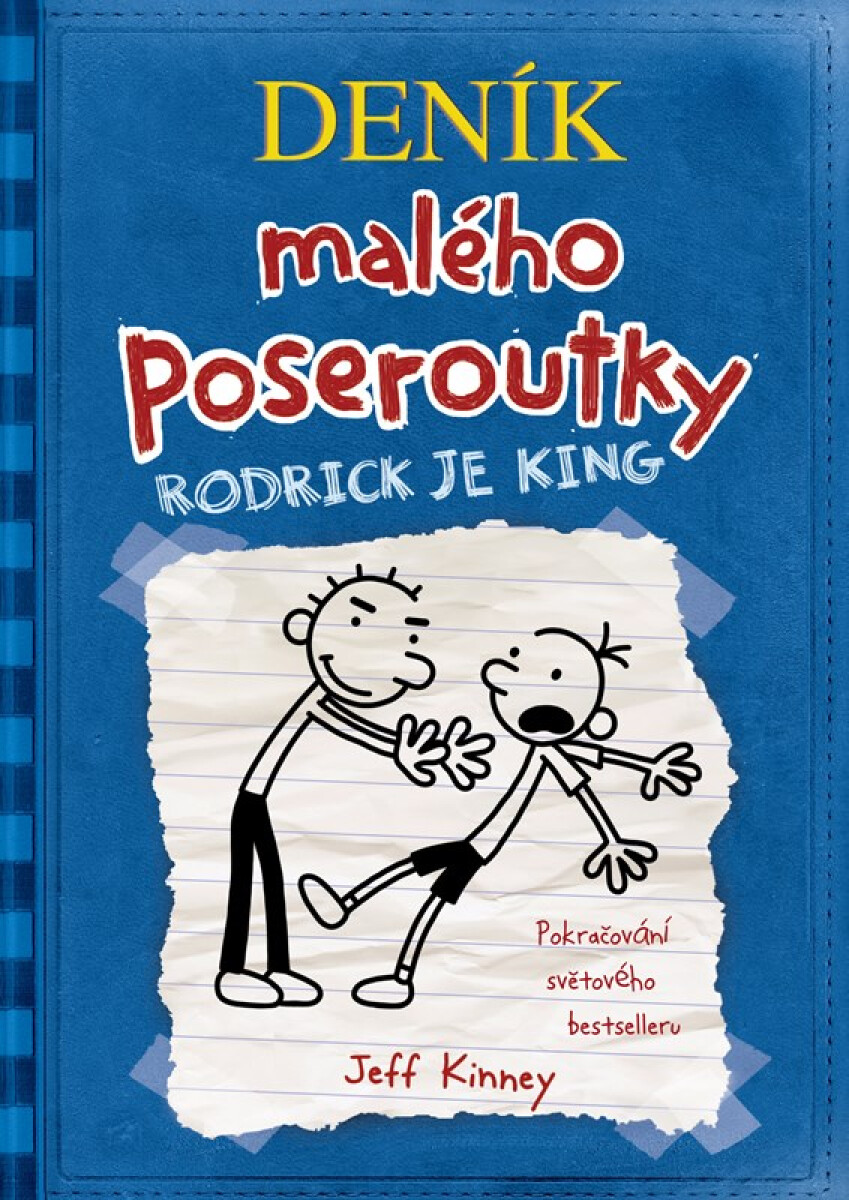 Kniha Deník malého poseroutky 2 - Rodrick je king