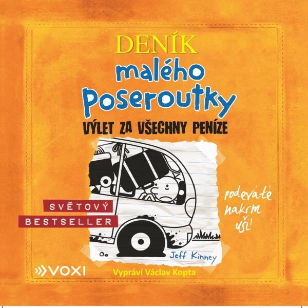 Levně Deník malého poseroutky 9 - Jeff Kinney - audiokniha