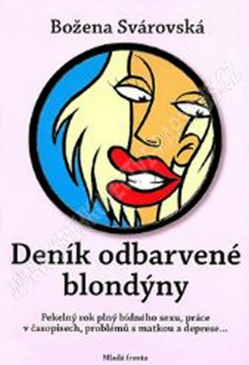 Kniha Deník odbarvené blondýny