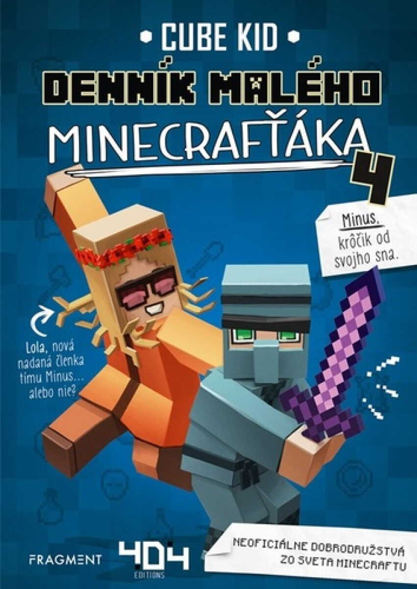 Kniha Denník malého Minecrafťáka 4