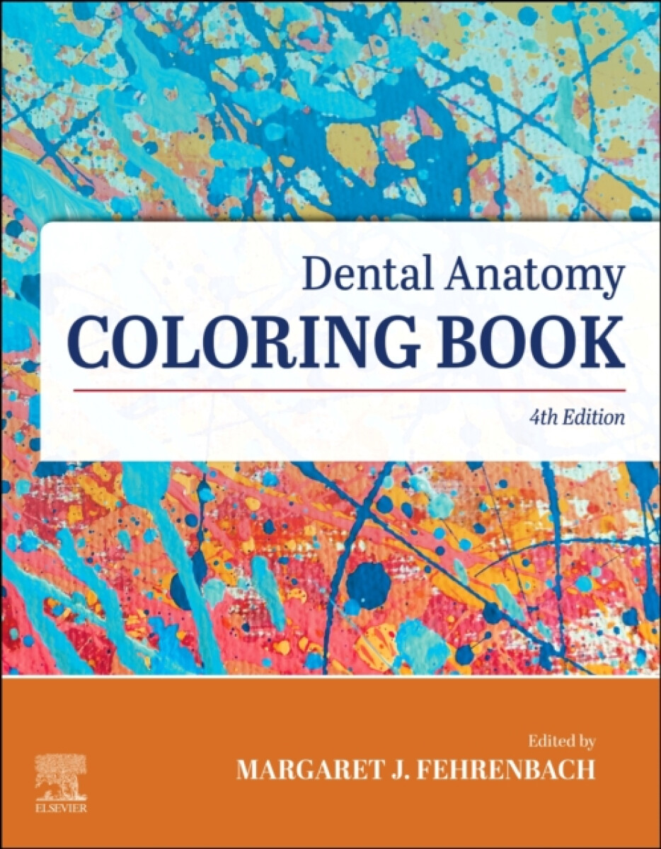 Kniha Dental Anatomy Coloring Book