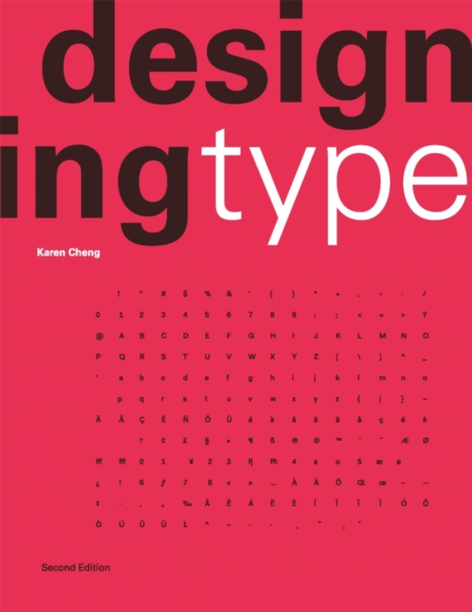 Kniha Designing Type