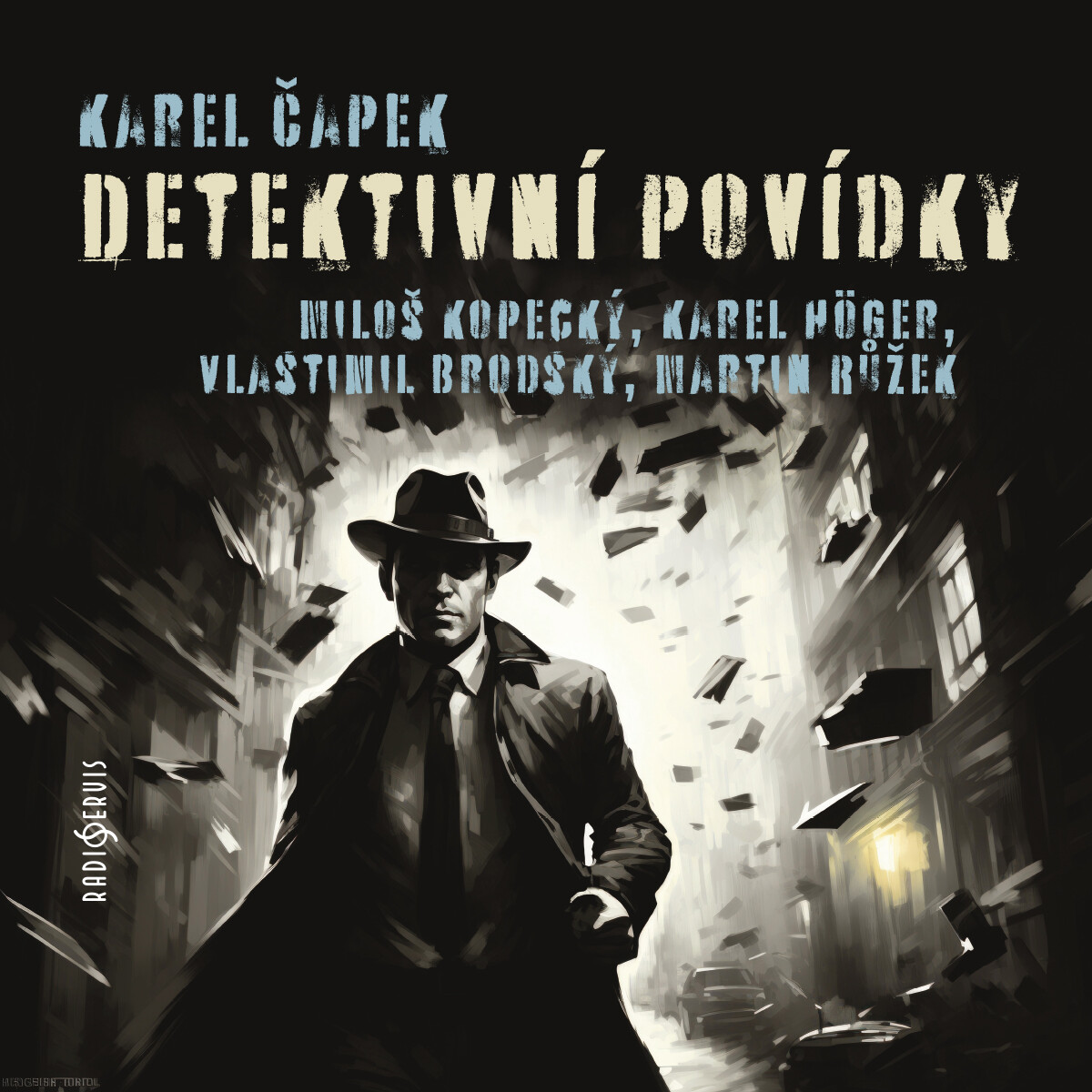 Levně Detektivní povídky - Karel Čapek - audiokniha