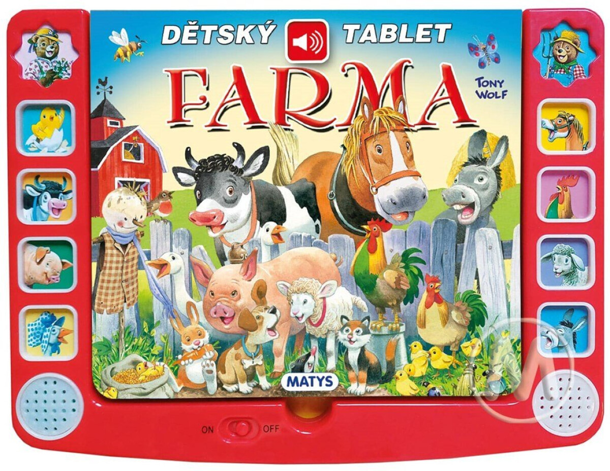 Kniha Dětský tablet FARMA
