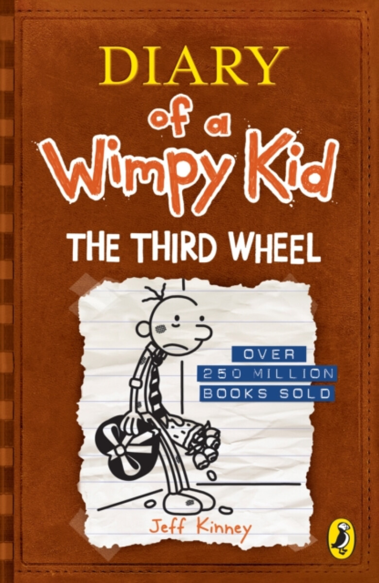 Kniha Diary of a Wimpy Kid: The Third Wheel