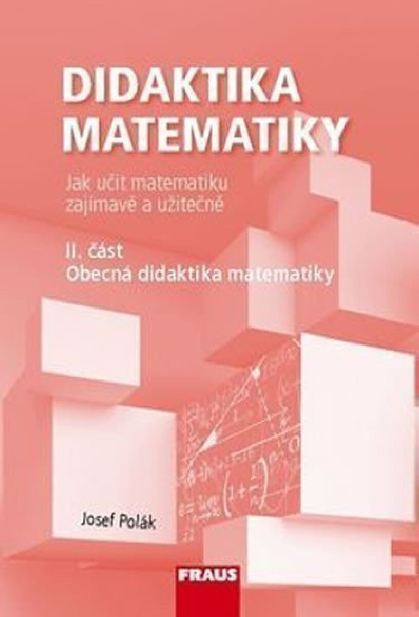 Kniha Didaktika matematiky II. část