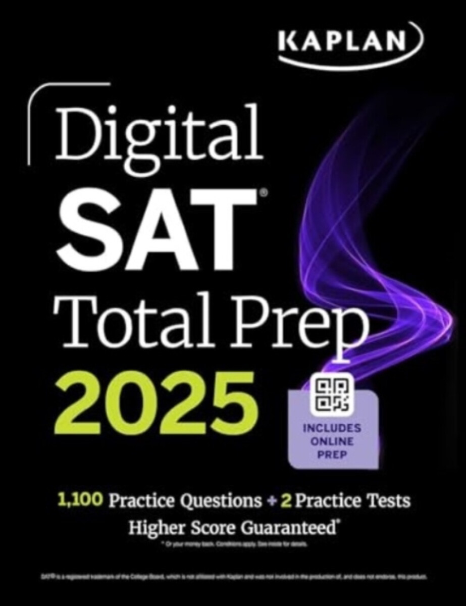 Digital SAT Total Prep 2025: Includes 2 Full Length Practice Tests, 1,000+ Practice Questions + 1 Year Access to Online Quizzes and Video Instruction