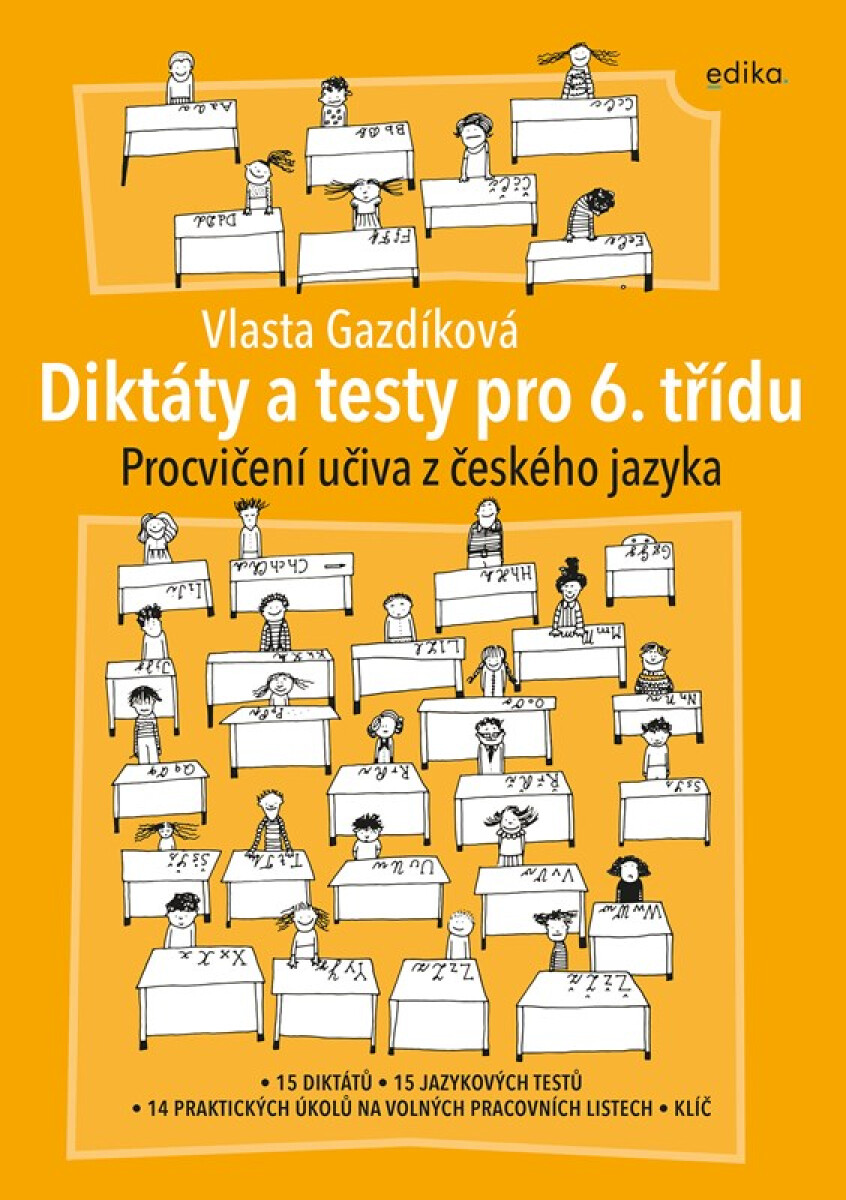 Kniha Diktáty a testy pro 6. třídu