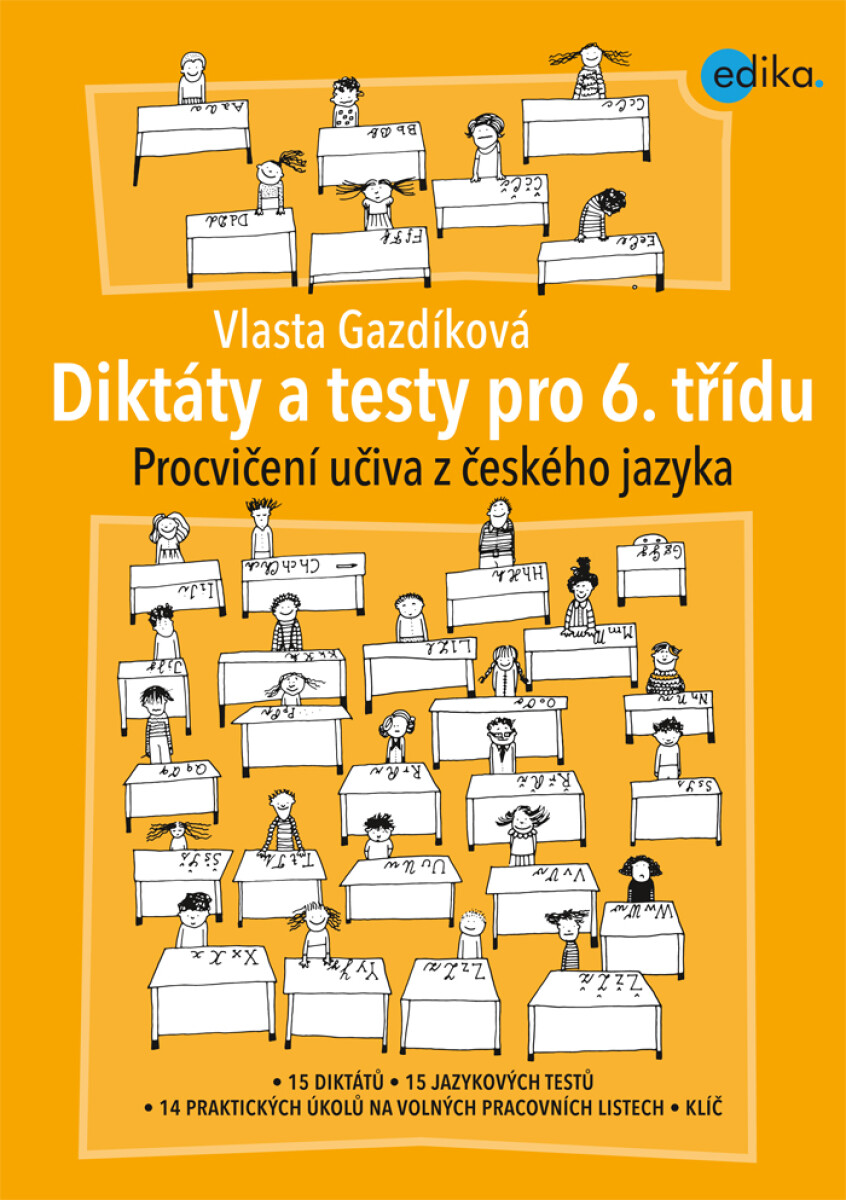 Diktáty a testy pro 6. třídu - Vlasta Gazdíková