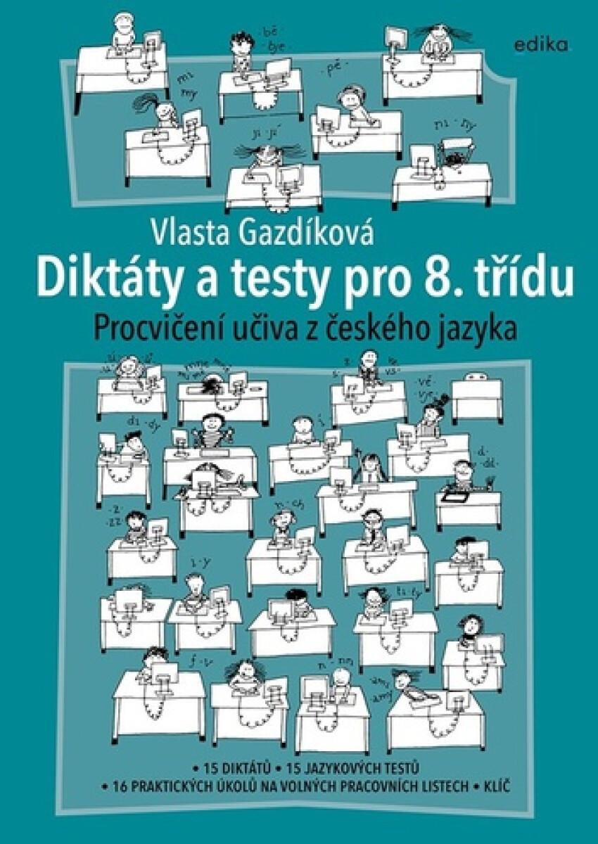 Kniha Diktáty a testy pro 8. třídu