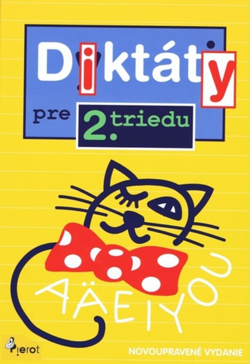 Kniha Diktáty pre 2.triedu