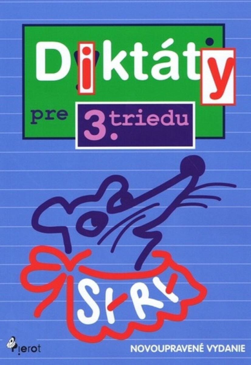 Diktáty pre 3.triedu koupíte na Knihydobrovsky.cz