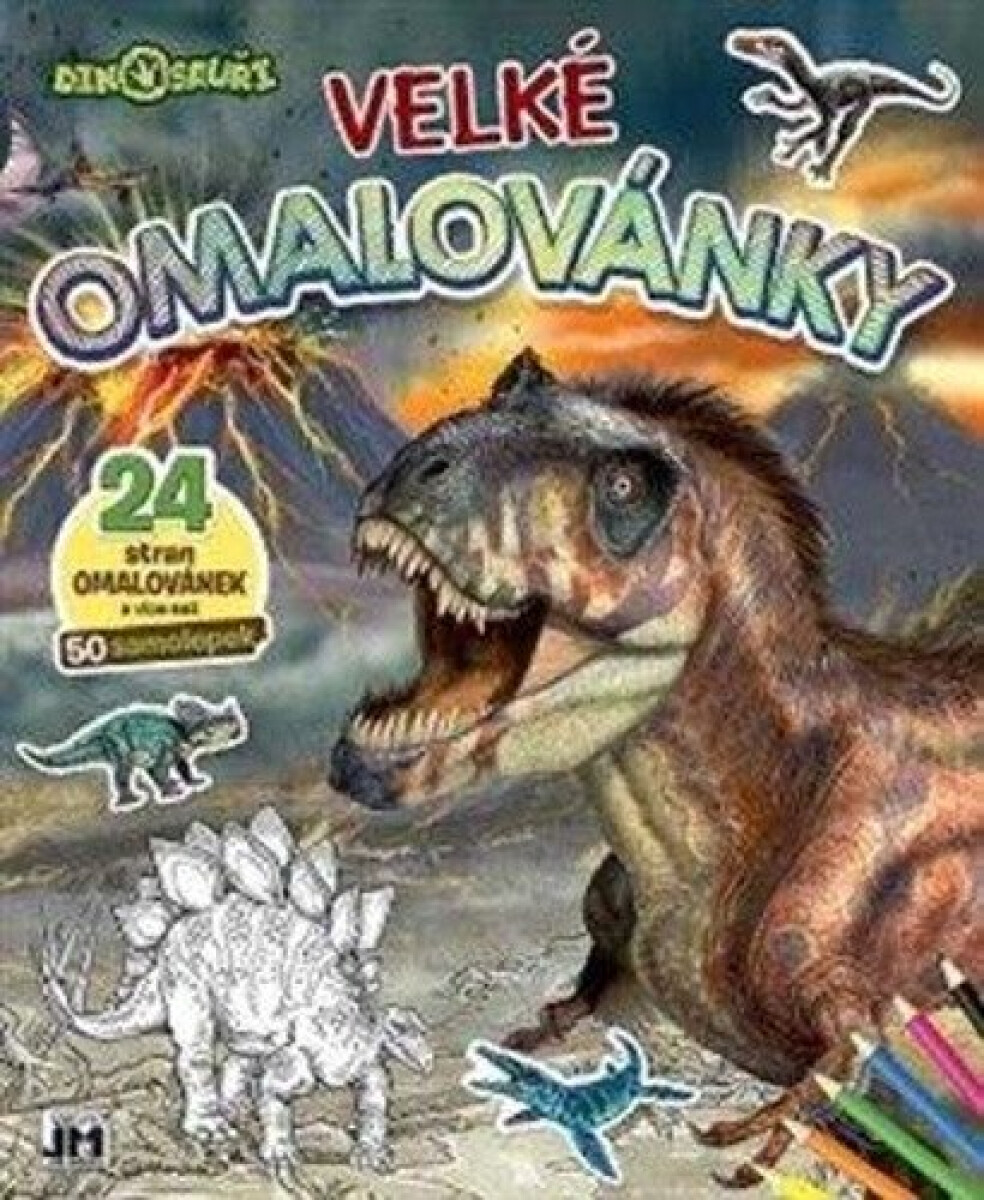 Kniha Velké omalovánky