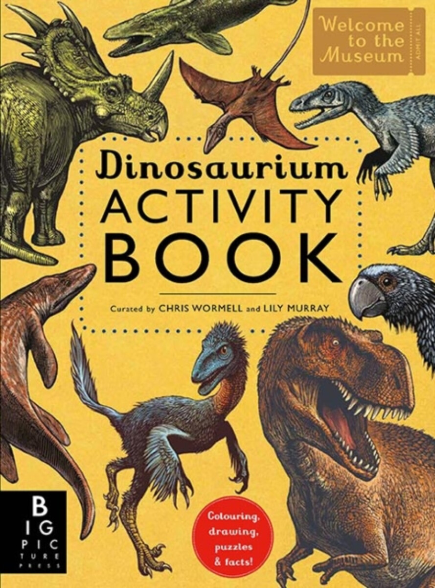 Kniha Dinosaurium Activity Book