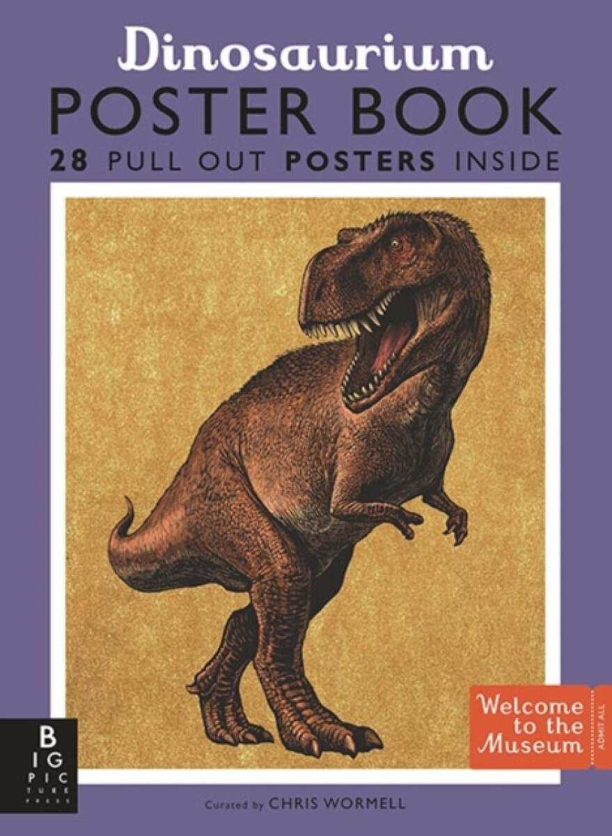 Kniha Dinosaurium Poster Book