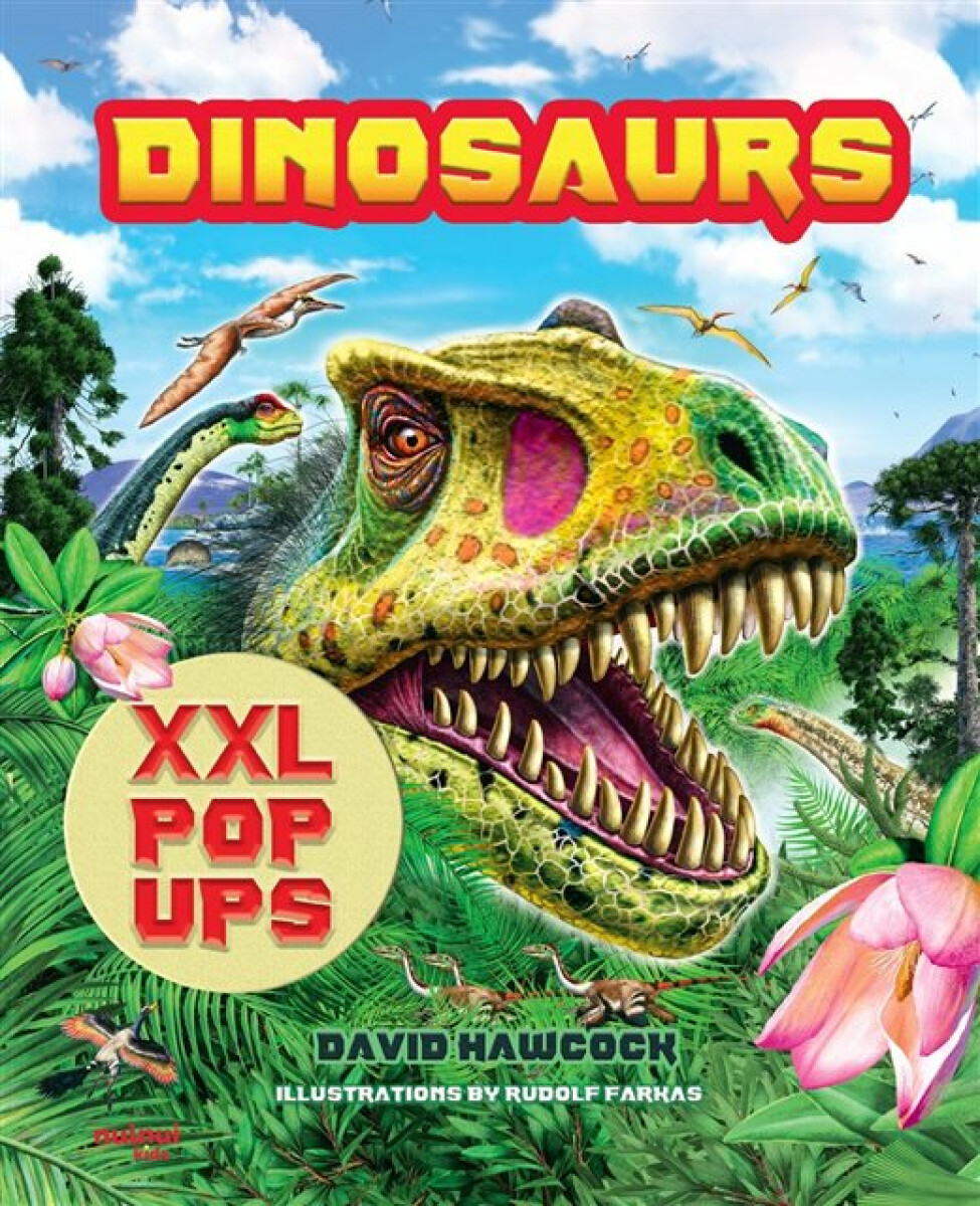 Kniha Dinosaurs XXL pop-ups