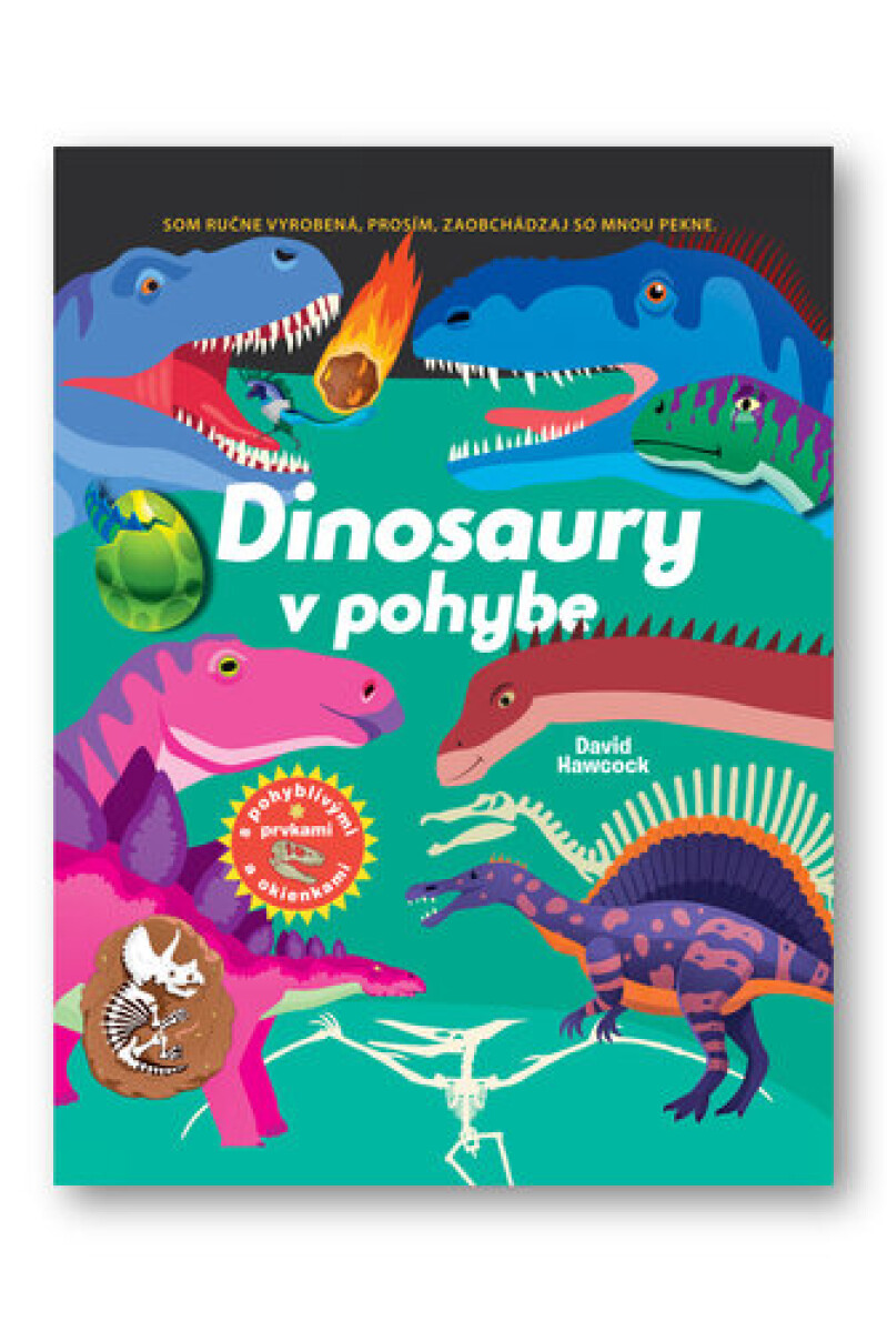 Kniha Dinosaury v pohybe