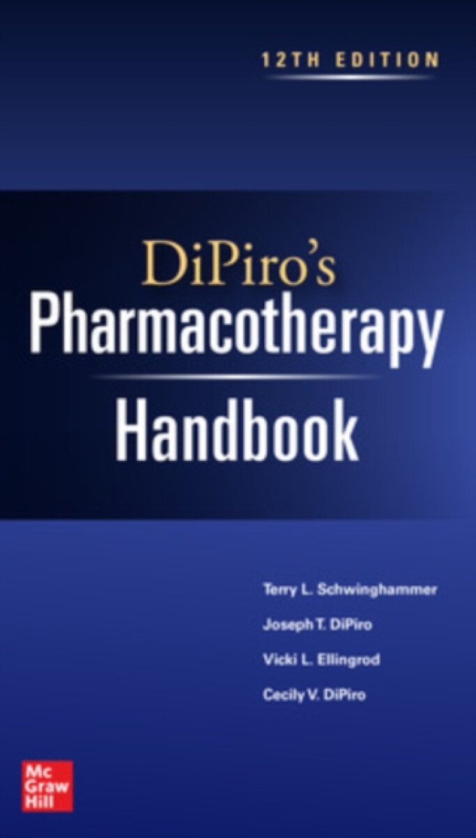 Kniha DiPiro's Pharmacotherapy Handbook