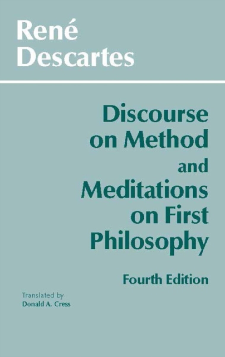 Kniha Discourse on Method and Meditations on First Philosophy