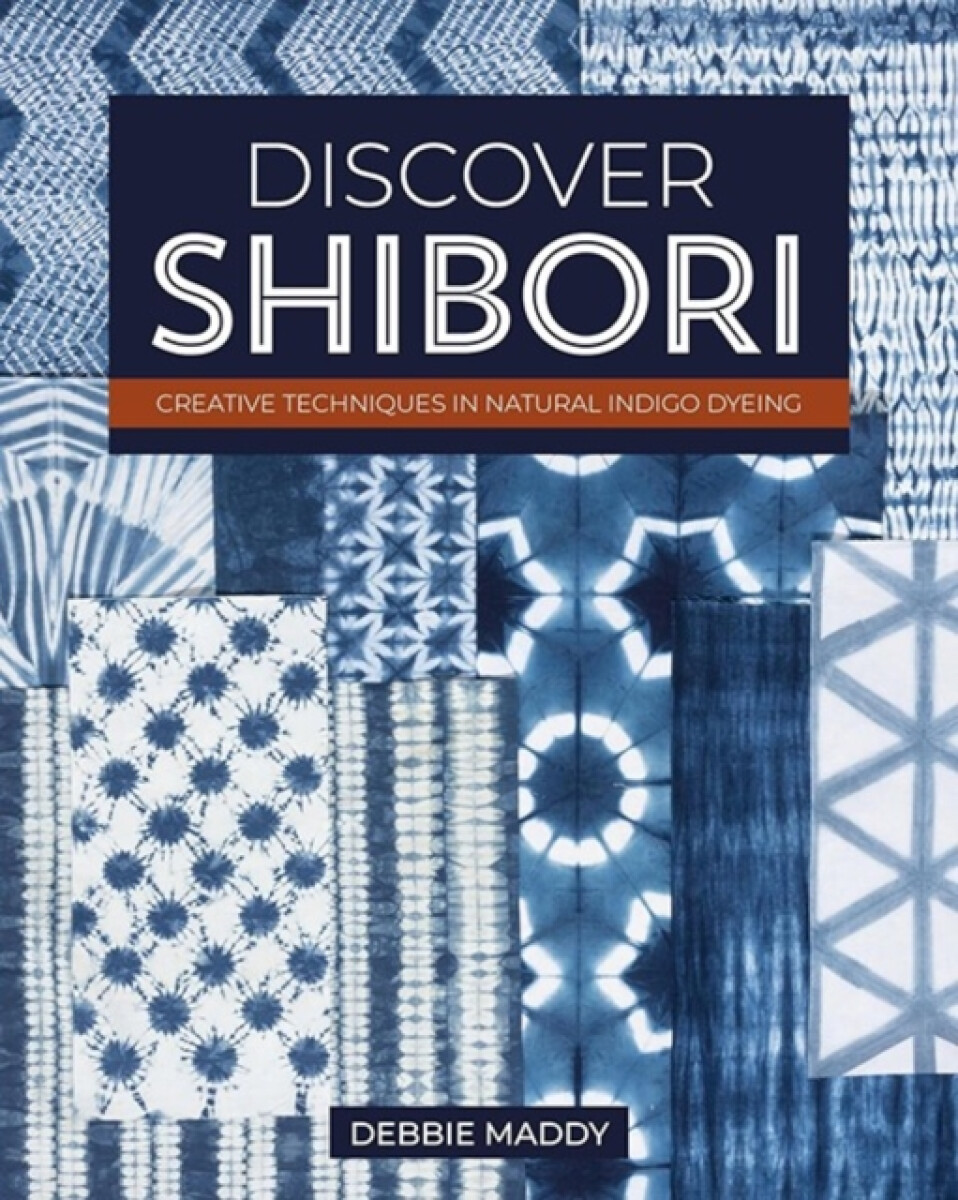 Kniha Discover Shibori