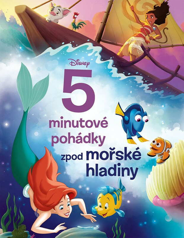 Disney - 5minutové pohádky zpod mořské hladiny, 2. vydání koupíte na Knihydobrovsky.cz