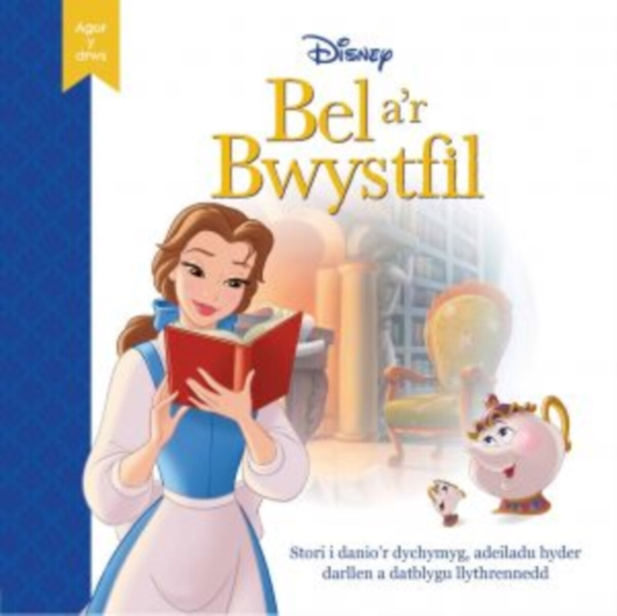 Kniha Disney Agor y Drws: Bel a'r Bwystfil