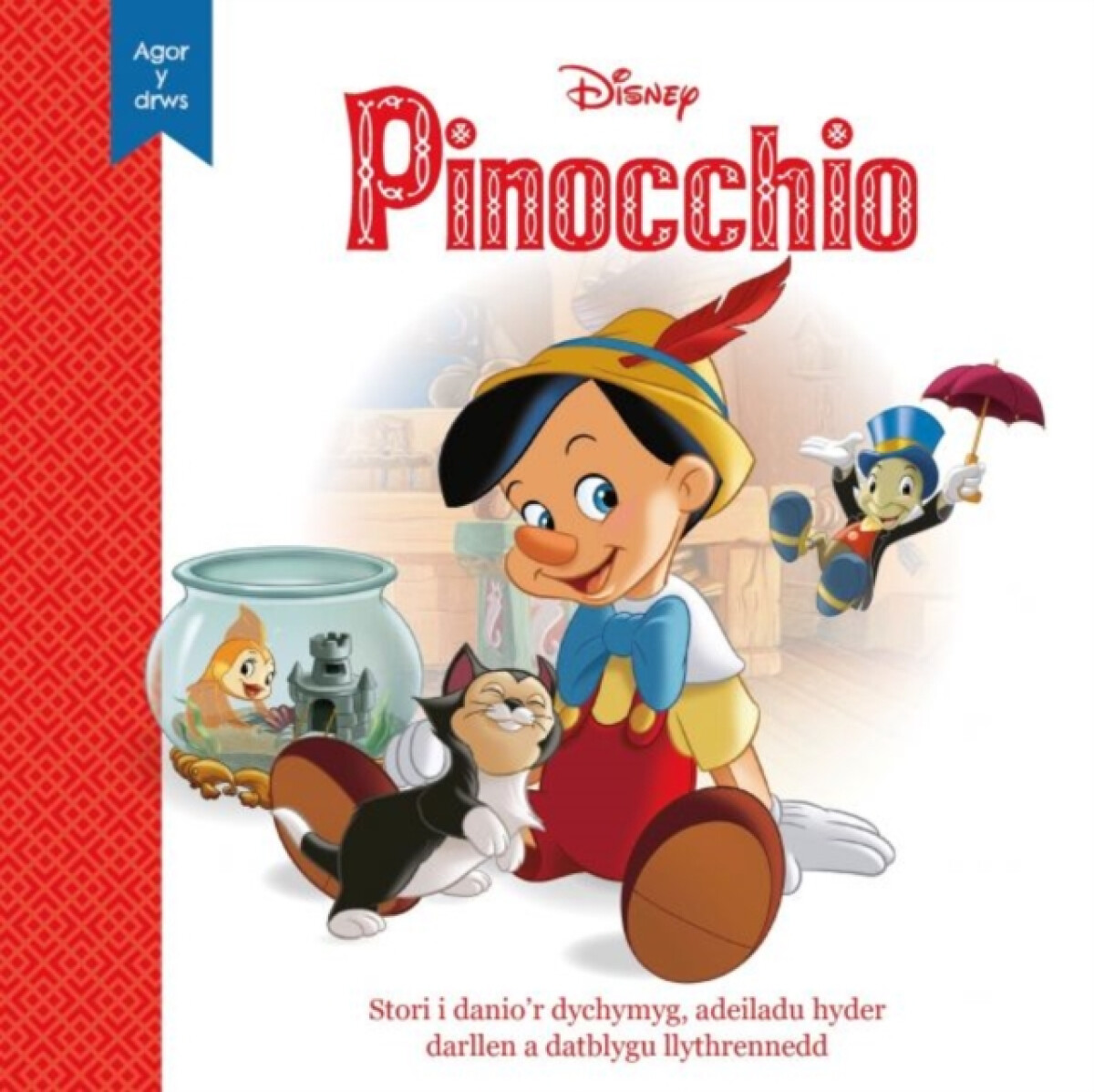 Kniha Disney Agor y Drws: Pinocchio