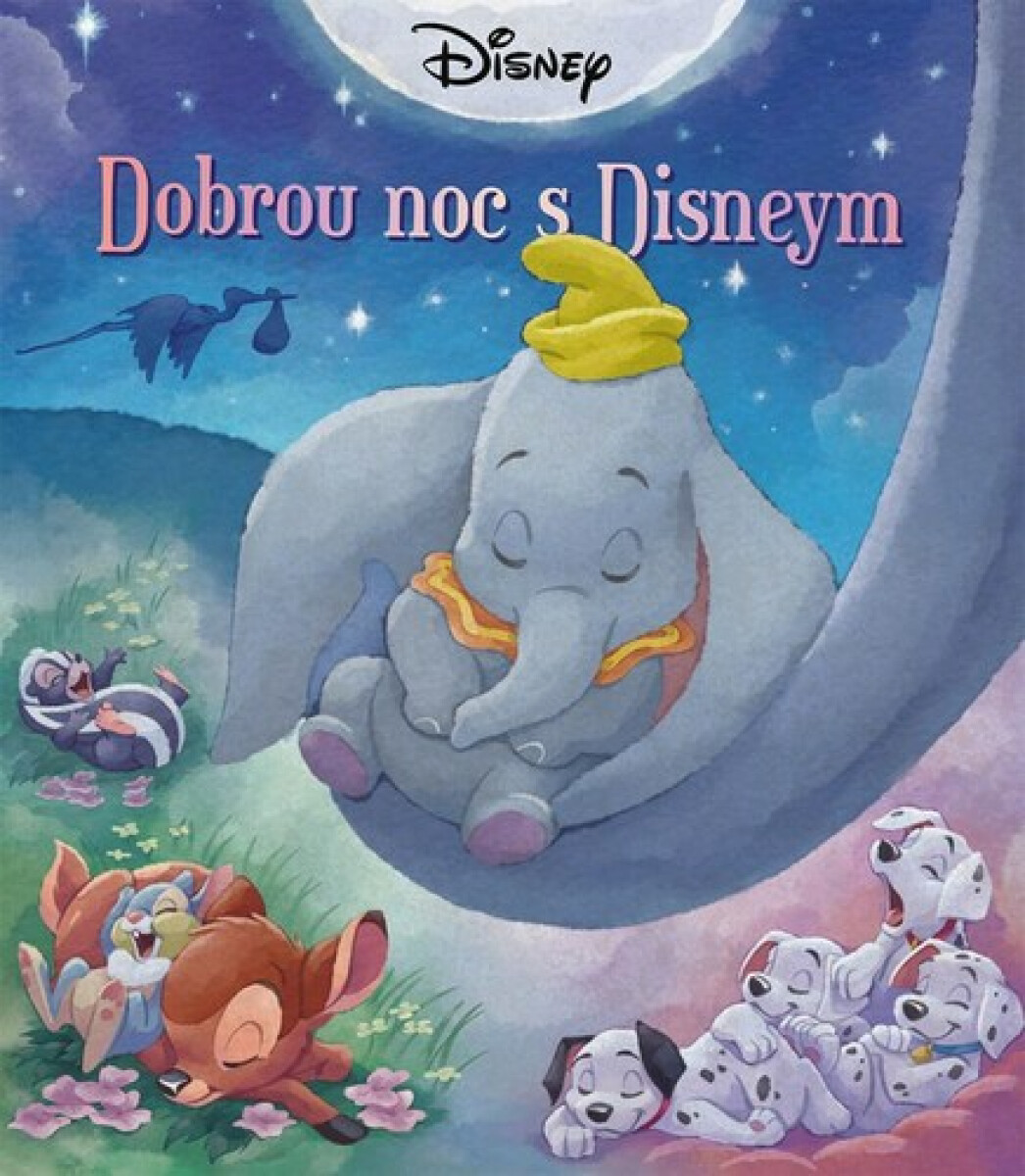 Kniha Disney - Dobrou noc s Disneym