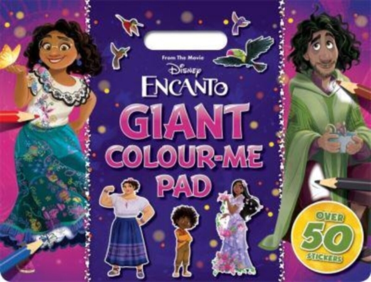 Kniha Disney Encanto: Giant Colour Me Pad