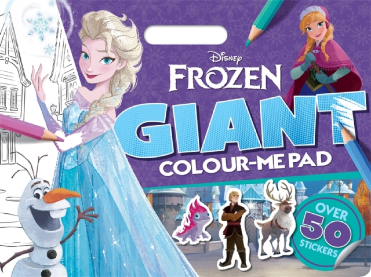 Kniha Disney Frozen: Giant Colour-Me Pad