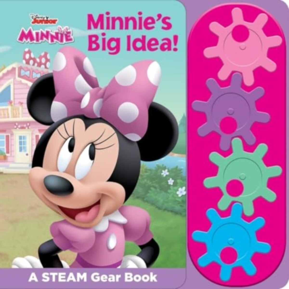 Disney Junior Minnie: Minnie's Big Idea! A STEAM Gear Book - PI Kids