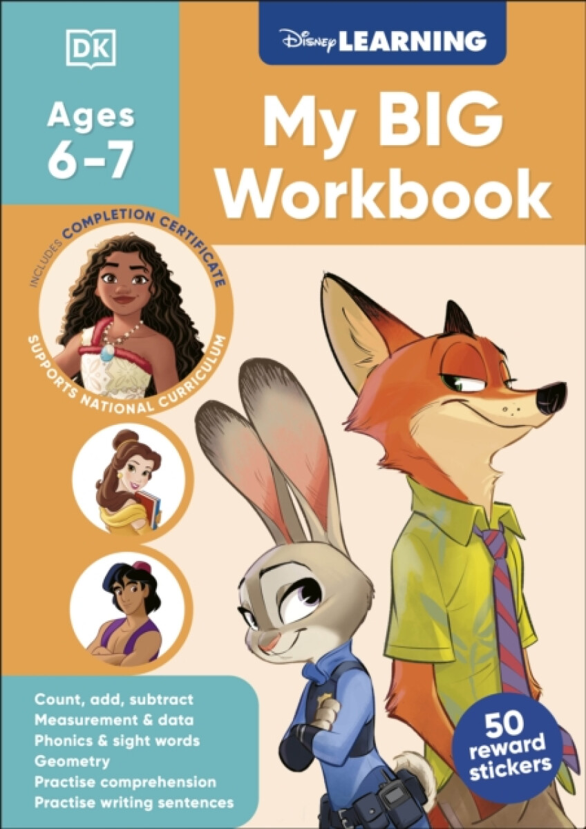 Kniha Disney Learning Big Workbook Ages 6-7 (Year 2)