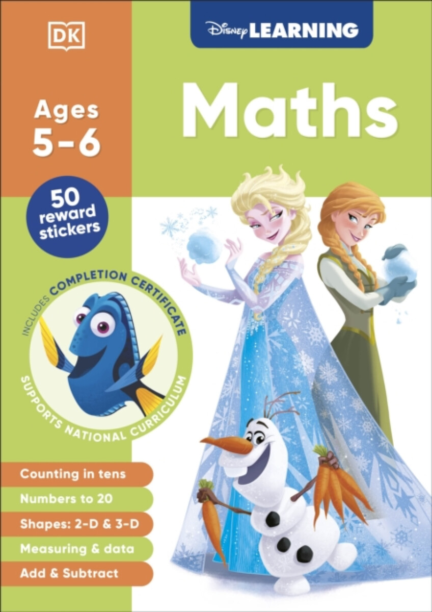 Kniha Disney Learning Maths (Ages 5-6)