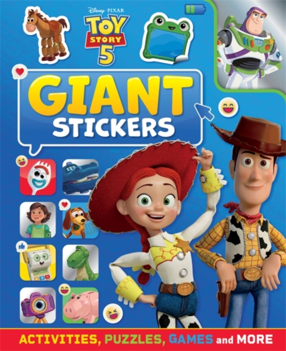 Kniha Disney Pixar Toy Story 5: Giant Stickers