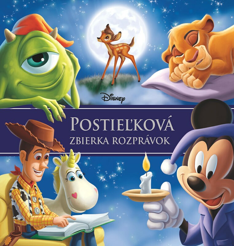 Kniha Disney - Postieľková zbierka rozprávok