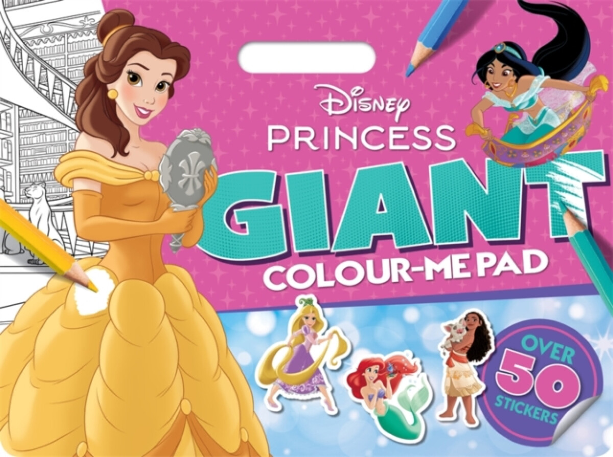 Kniha Disney Princess: Giant Colour-Me Pad