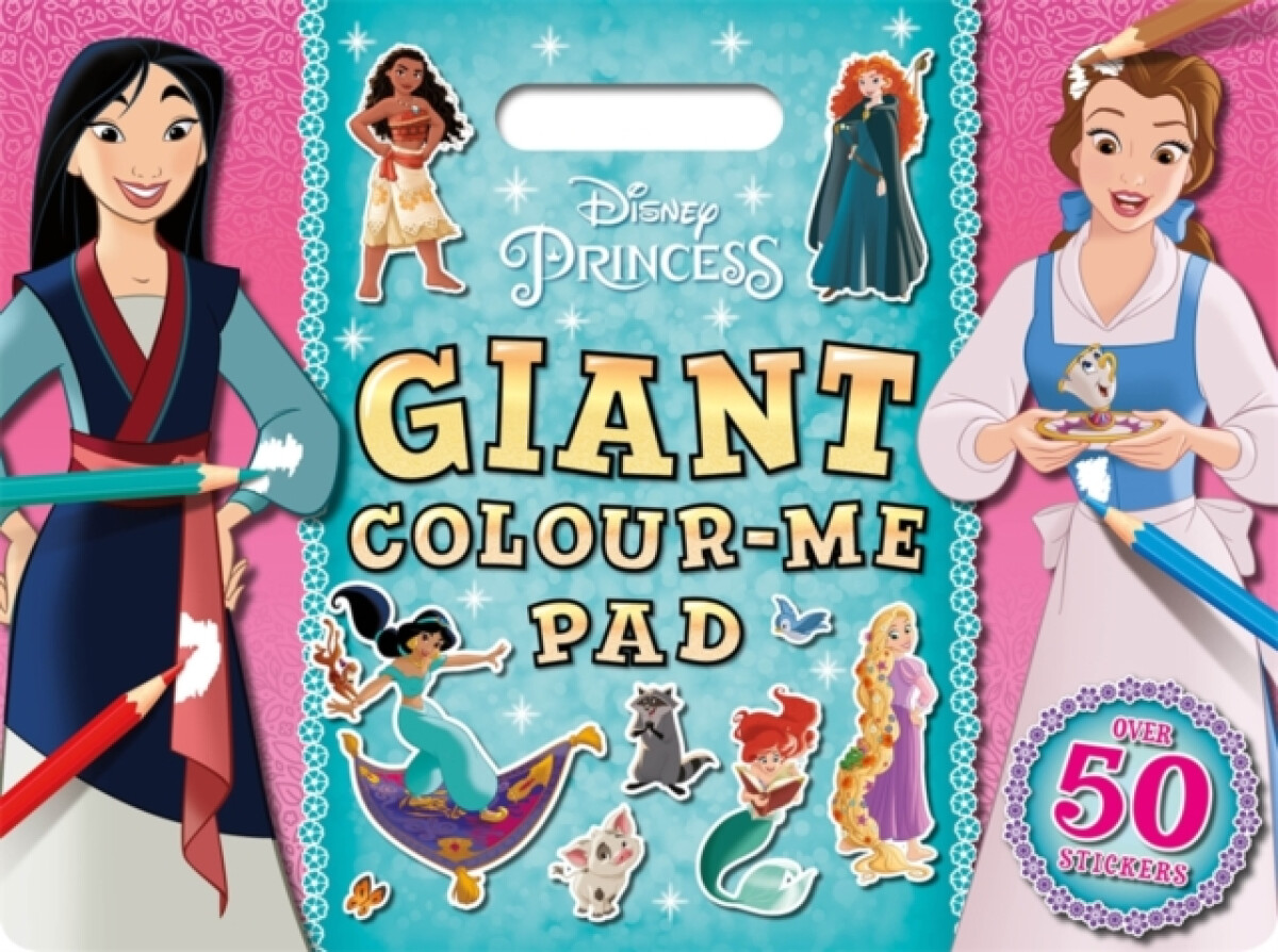 Kniha Disney Princess: Giant Colour Me Pad