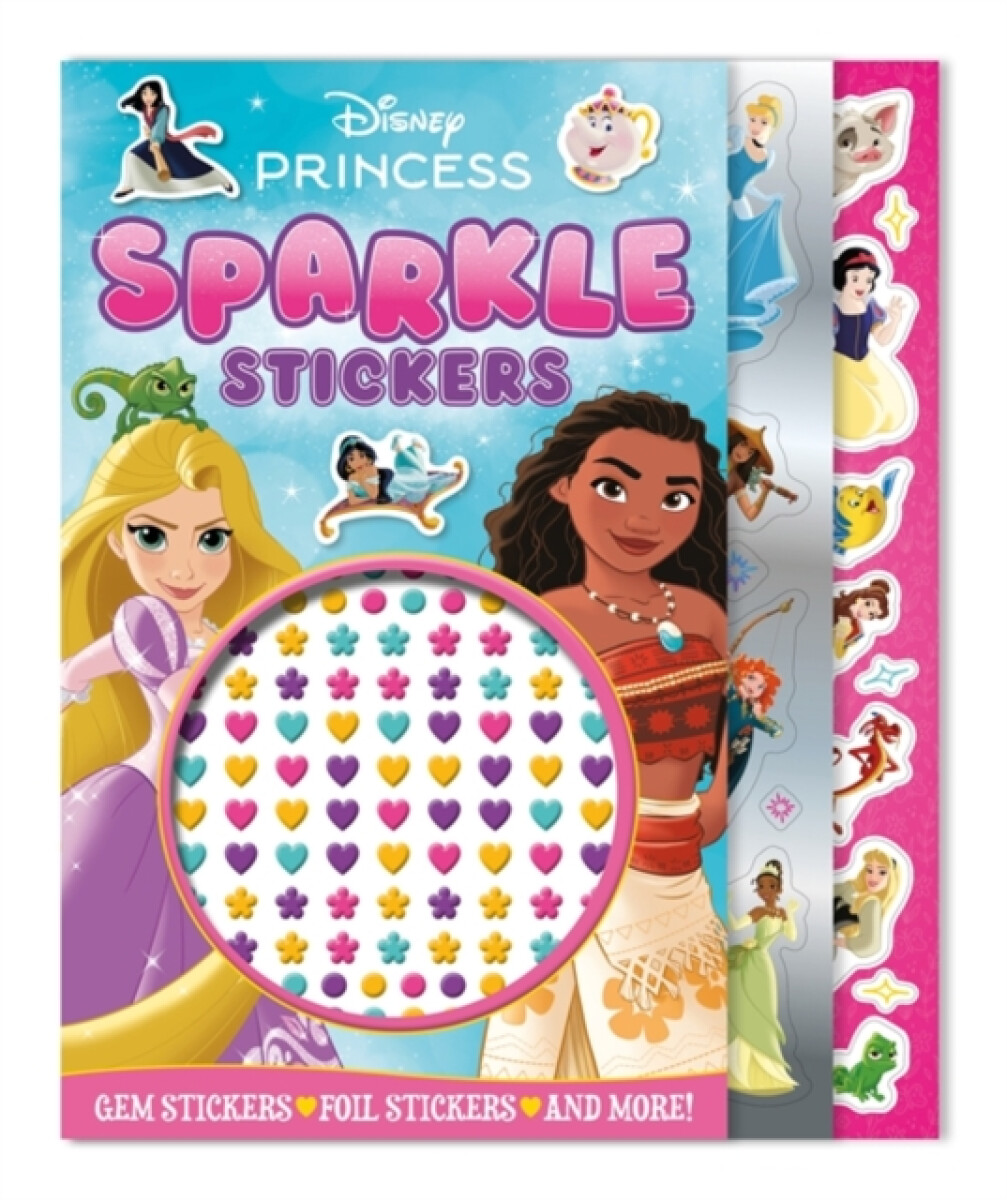 Kniha Disney Princess: Sparkle Stickers