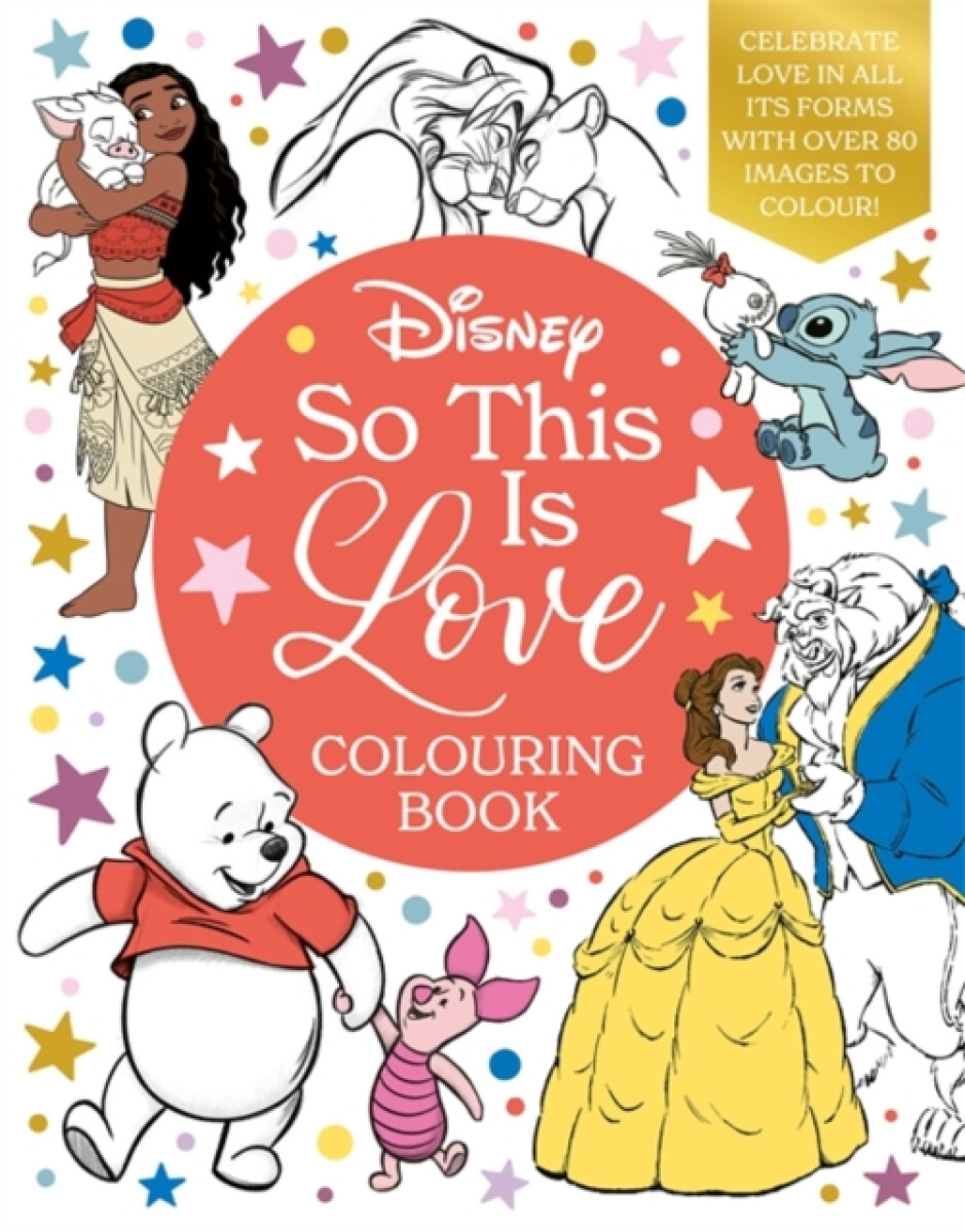 Disney So This Is Love Colouring Book - Walt Disney