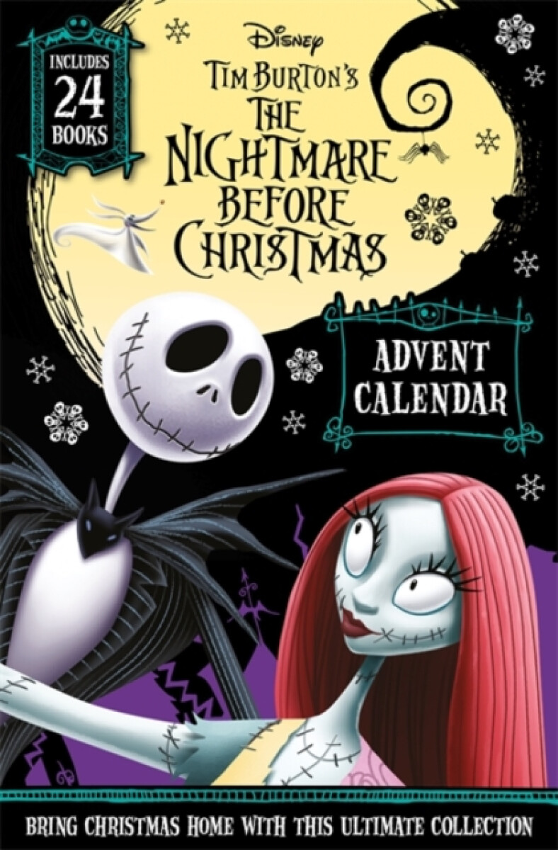 Kniha Disney Tim Burtonâ€™s The Nightmare Before Christmas: Advent Calendar